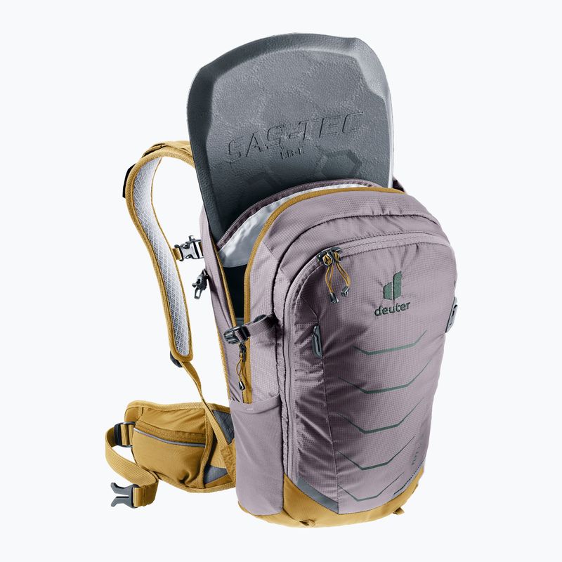 Damen-Fahrradrucksack deuter Flyt 12 l SL lavendel/mandel 6