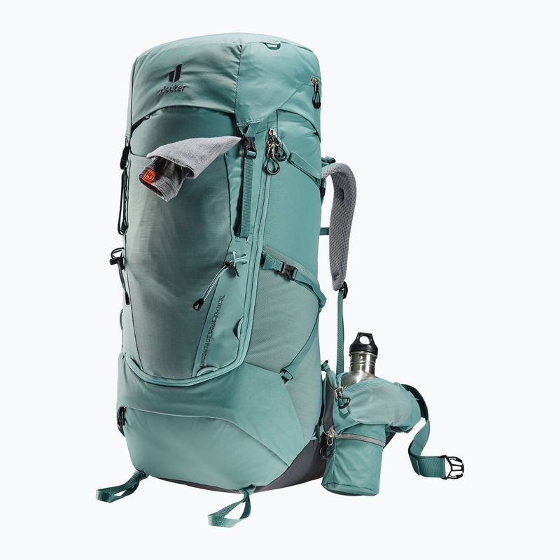 Rucksack Trekking Damen deuter Aircontact Core 55+10 l SL jade/graphite 5