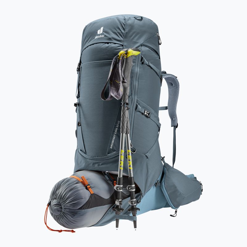 Deuter Aircontact Core 60+10 l Graphit/Schiefer-Trekkingrucksack 9