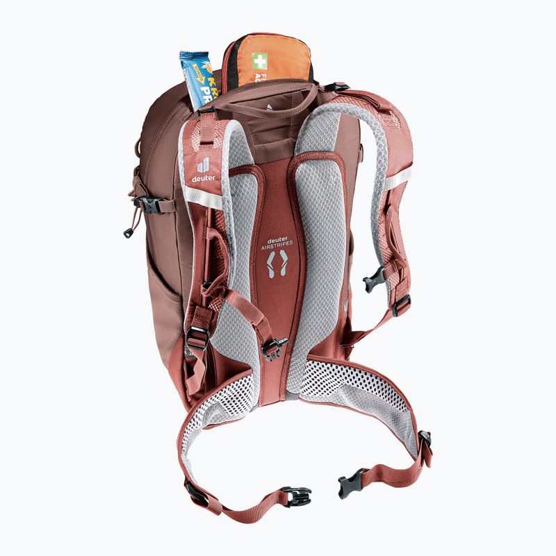 Touristischer Rucksack Damen deuter Trail 23 l SL raisin/caspia 11