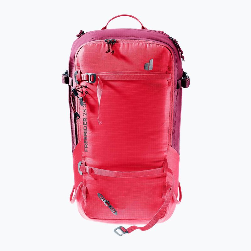 Tourenski Rucksack Damen deuter Freerider 28 l SL hibiscus/ ruby 7