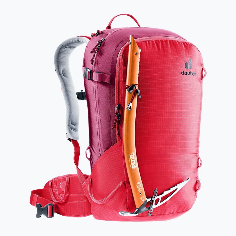 Tourenski Rucksack Damen deuter Freerider 28 l SL hibiscus/ ruby 8