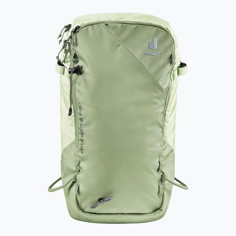 Tourenski Rucksack Damen deuter Freerider Pro 32+ l SL grove/ mineral