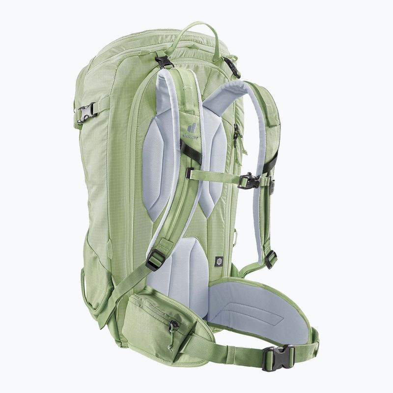 Tourenski Rucksack Damen deuter Freerider Pro 32+ l SL grove/ mineral 4
