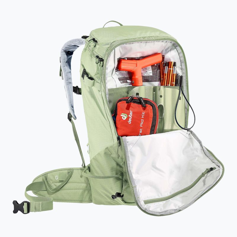Tourenski Rucksack Damen deuter Freerider Pro 32+ l SL grove/ mineral 12