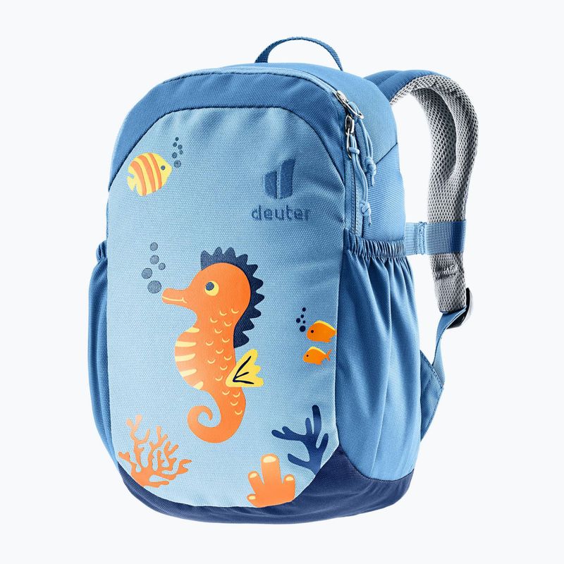 Wander Rucksack Kinder deuter Pico 5 l aqua/ wave 3