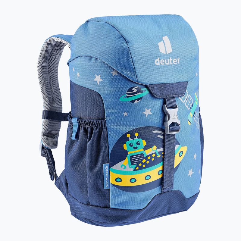 Rucksack Kinder deuter Schmusebär 8 l wave/ nightblue 3