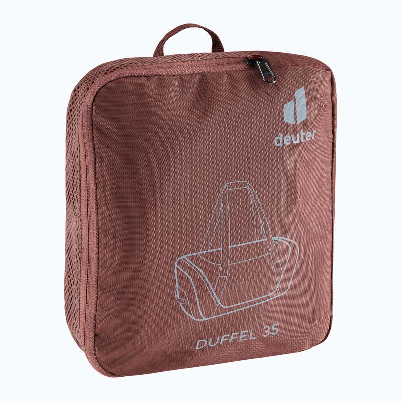 Reisetasche deuter Duffel 35 l caspia/raisin 8