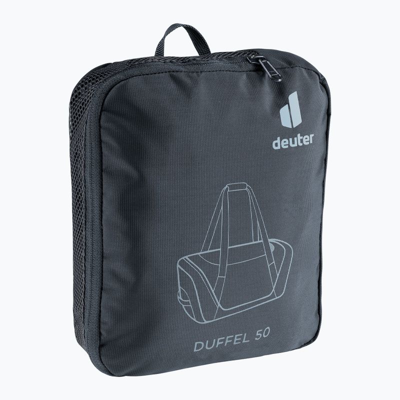 Reisetasche deuter Duffel 50 l schwarz 8