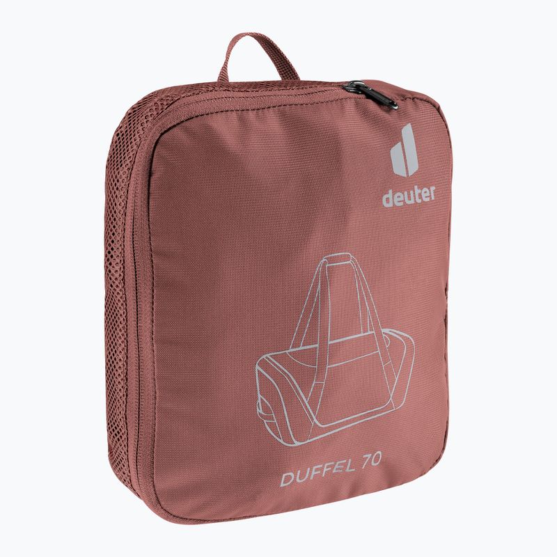 Reisetasche deuter Duffel 70 l caspia/raisin 8