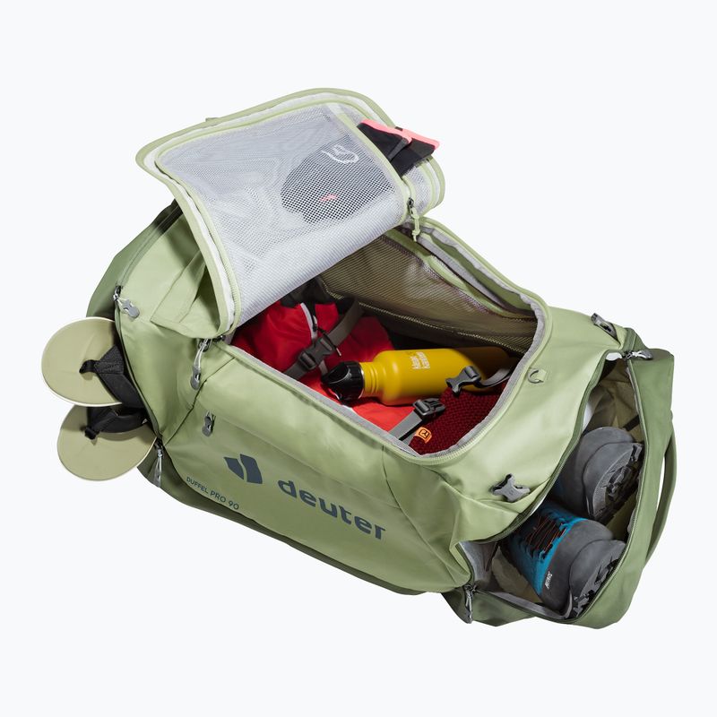 Reisetasche deuter Duffel Pro 90 l mineral/ grove 8