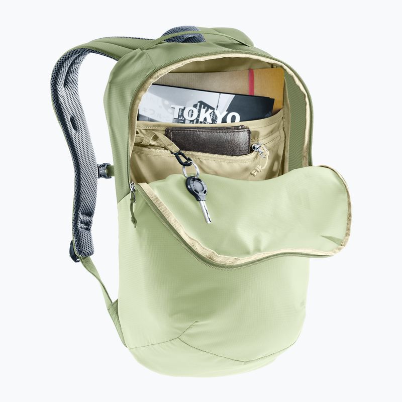 Städtischer Rucksack deuter Yort 15 l mineral/grove 5