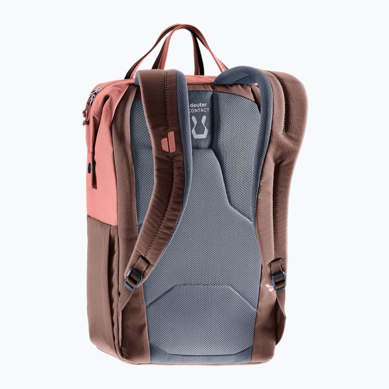 Städtischer Rucksack deuter Vista 18 l raisin/caspia 3