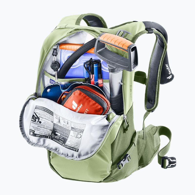 Rucksack deuter Freecline 15 mineral/grove 9