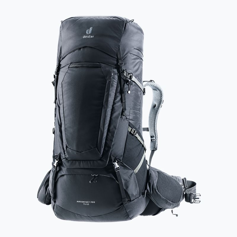 Deuter Aircontact Pro 75 + 10 l Trekking-Rucksack schwarz
