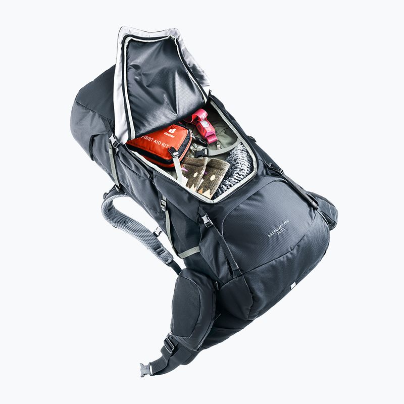Deuter Aircontact Pro 75 + 10 l Trekking-Rucksack schwarz 7