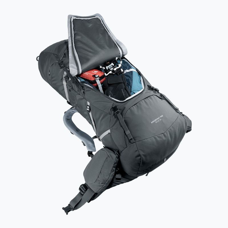 Damen-Trekkingrucksack deuter Aircontact Pro 75 + 10 l SL graphit 6