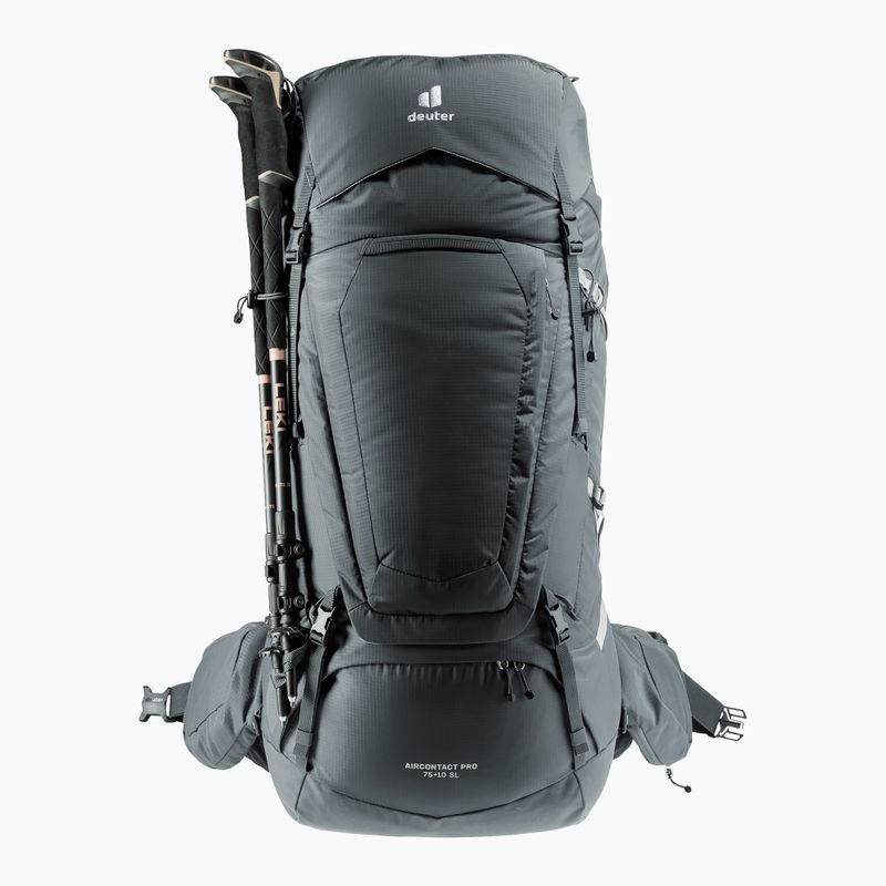 Damen-Trekkingrucksack deuter Aircontact Pro 75 + 10 l SL graphit 14