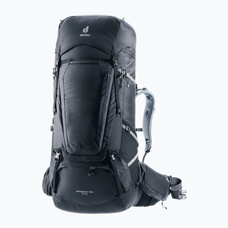 Deuter Aircontact Pro 85 + 10 l Trekking-Rucksack schwarz 2