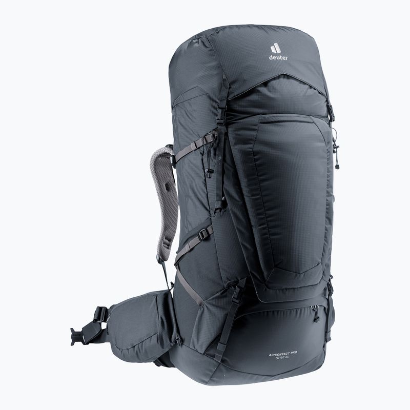 Deuter Aircontact Pro 85 + 10 l Trekking-Rucksack schwarz 12