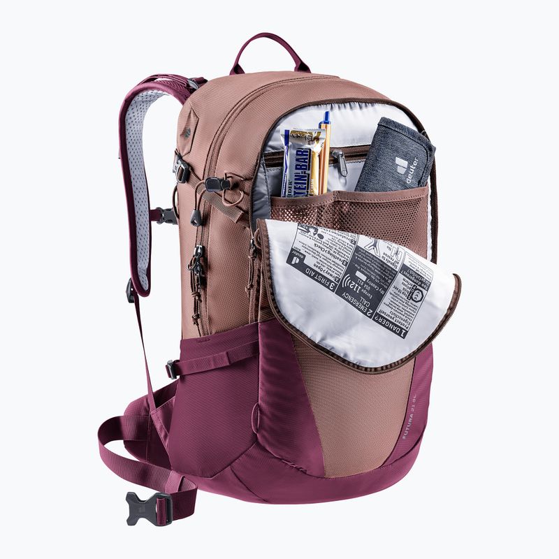 Wander Rucksack Damen deuter Futura 21 l SL ashrose-cassis 6