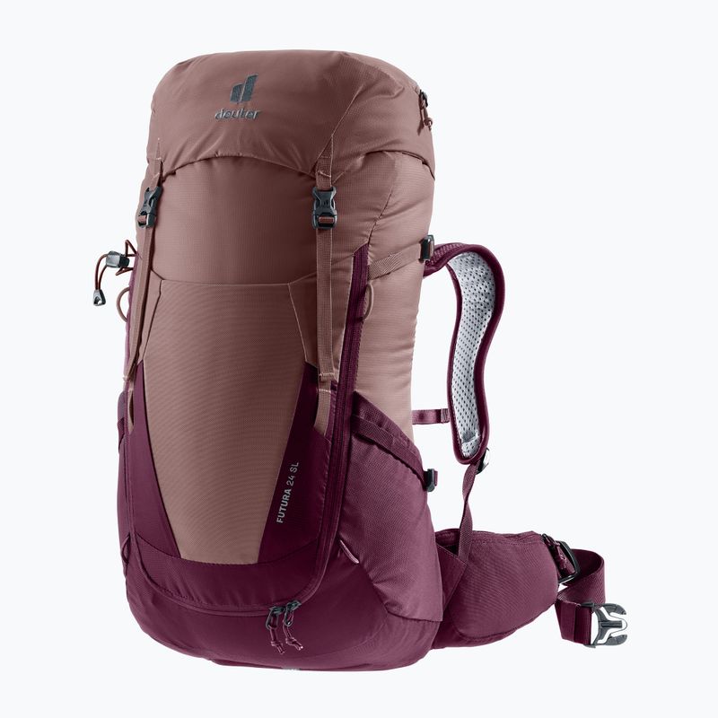 Trekkingrucksack deuter Futura 24 l SL ash rose/blackcurrant 2