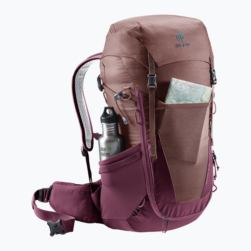 Trekkingrucksack deuter Futura 24 l SL ash rose/blackcurrant 7