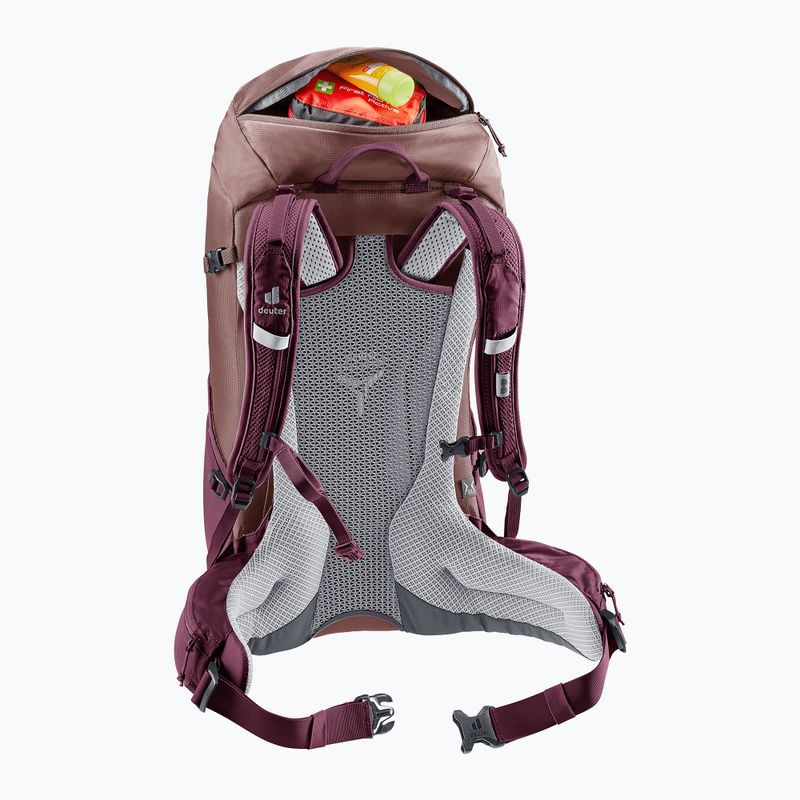 Trekkingrucksack deuter Futura 24 l SL ash rose/blackcurrant 11