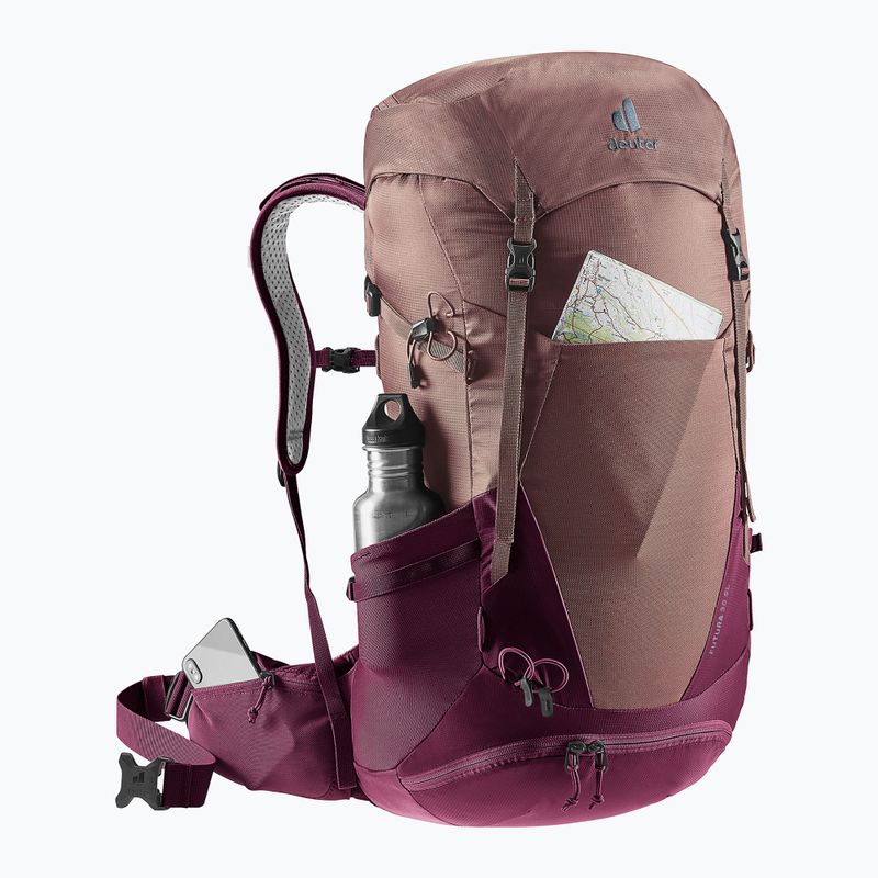 Damen-Wanderrucksack deuter Futura 30 l SL ashrose-cassis 5