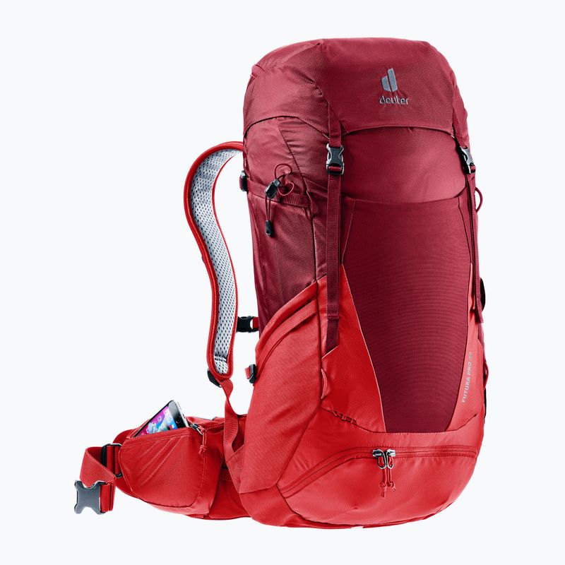 Deuter Wanderrucksack Futura Pro 36 l Masala/Cherry 2