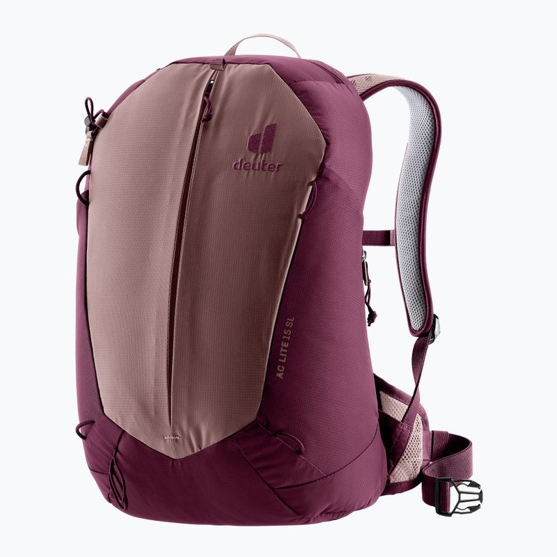 Wander Rucksack Damen deuter AC Lite 15 l SL ashrose-cassis 2