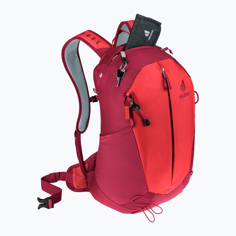 Wander Rucksack deuter AC Lite 17 l cherry-masala 8