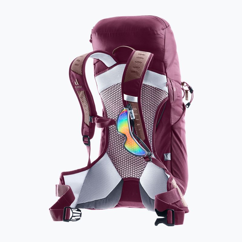 Wander Rucksack Damen deuter AC Lite 22 l SL ashrose-cassis 9
