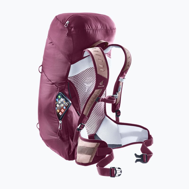Wander Rucksack Damen deuter AC Lite 22 l SL ashrose-cassis 10