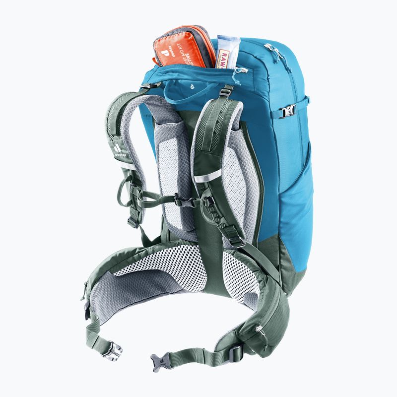 Wanderrucksack deuter Trail Pro 33 l wave/ivy 10