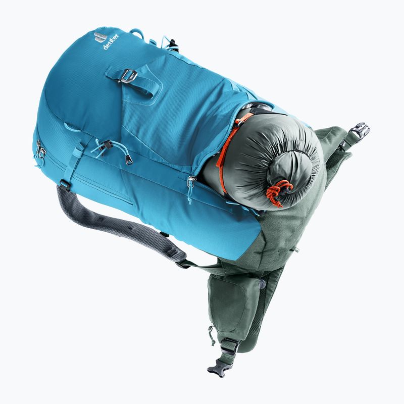 Wanderrucksack deuter Trail Pro 33 l wave/ivy 11