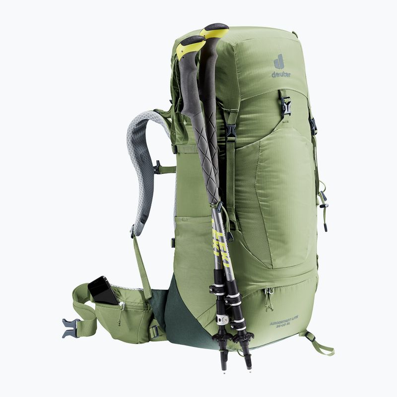 Damen-Trekkingrucksack deuter Aircontact Lite 35 + 10 l SL grove/ivy 8