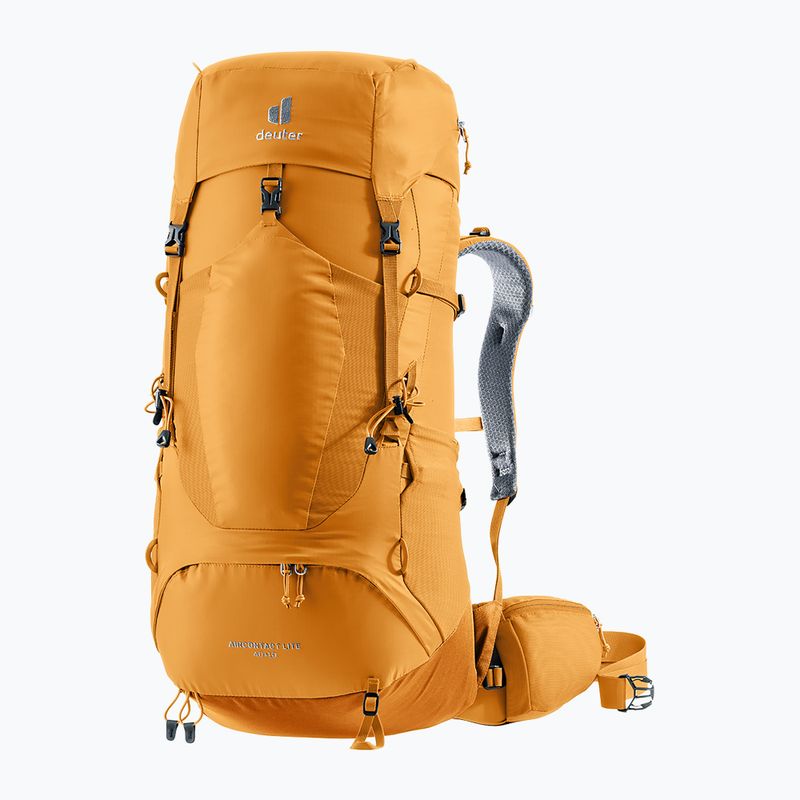Trekking Rucksack deuter Aircontact Lite 40 + 10 l amber-maple 11