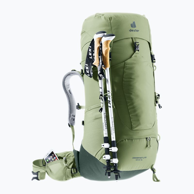 Damen Trekkingrucksack deuter Aircontact Lite 45 + 10 SL grove/ivy 8