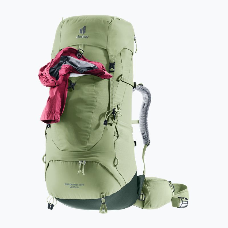 Damen Trekkingrucksack deuter Aircontact Lite 45 + 10 SL grove/ivy 9