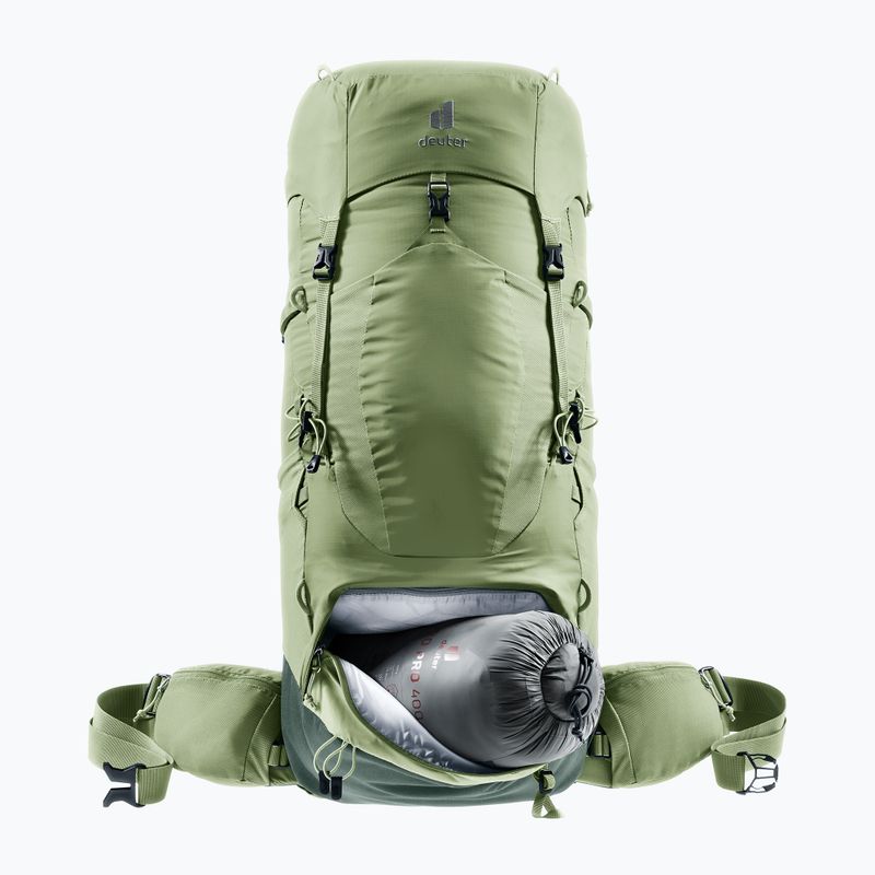 Damen Trekkingrucksack deuter Aircontact Lite 45 + 10 SL grove/ivy 10