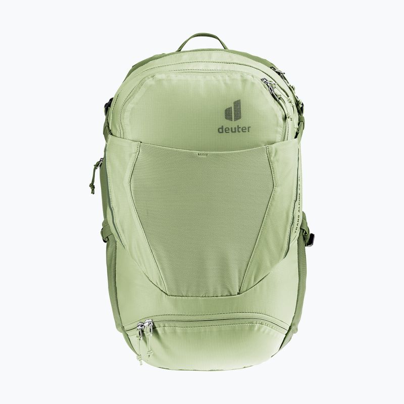 Damen-Fahrradrucksack deuter Trans Alpine 22 l SL mineral/grove