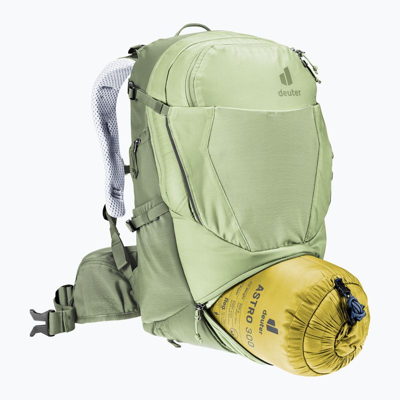 Damen-Fahrradrucksack deuter Trans Alpine 22 l SL mineral/grove 10