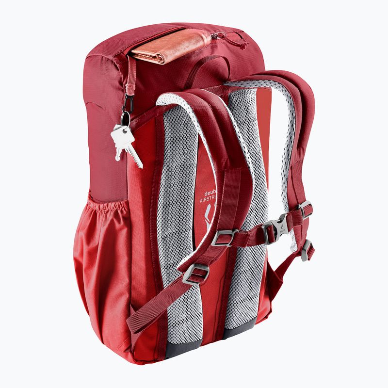 Kinder-Wanderrucksack deuter Junior 18 l masala/cherry 9