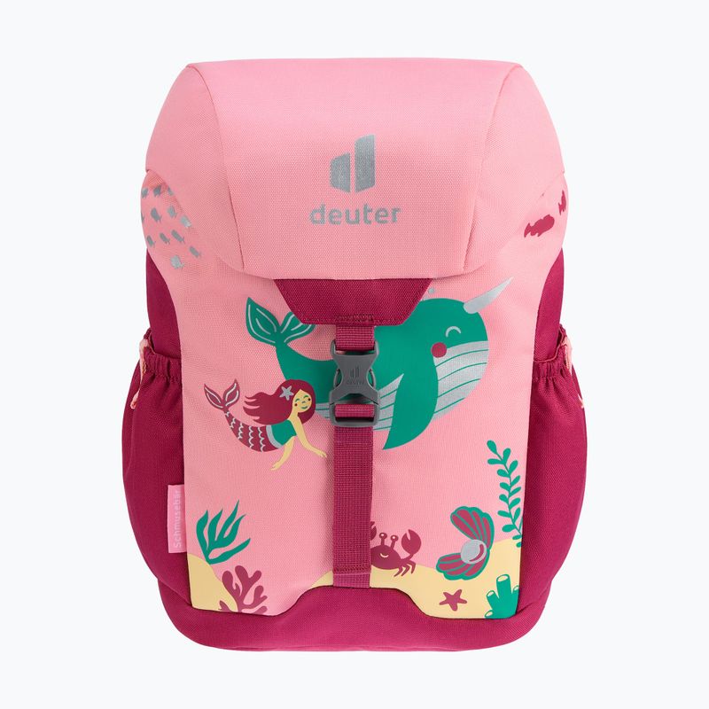 Kinderrucksack deuter Schmusebär 8 l blossom/raspberry