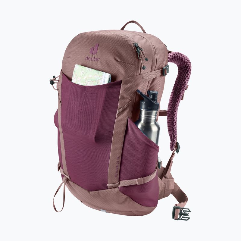 Tourenrucksack deuter Futura 21 l SL cassis/ashrose 9