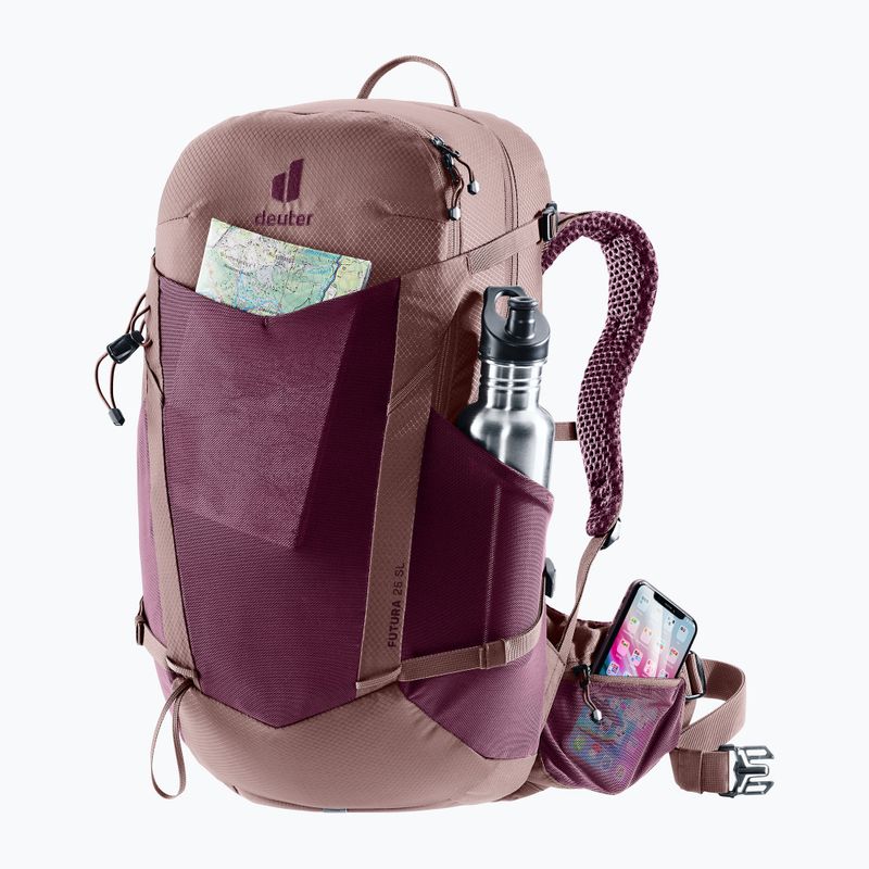 Wanderrucksack deuter Futura 25 l SL cassis/ashrose 6