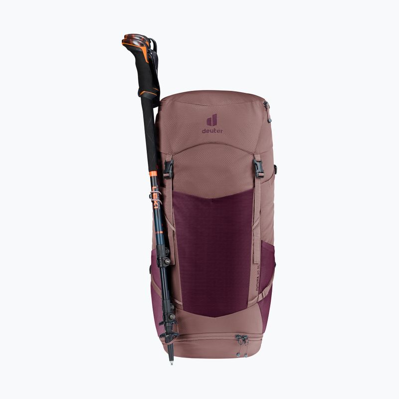 Wanderrucksack deuter Futura 30 l SL cassis/ashrose 7