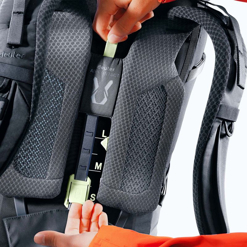 Trekkingrucksack deuter Aircontact Core 60 + 10 l black 13