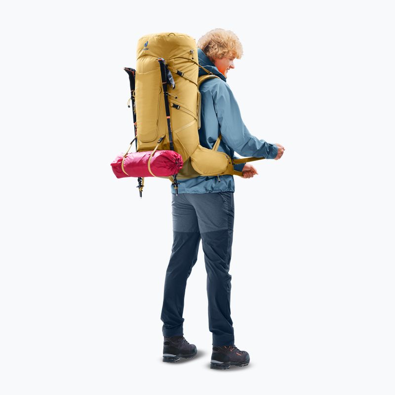 Trekkingrucksack deuter Aircontact Core 60 + 10 l savanna/nori 14